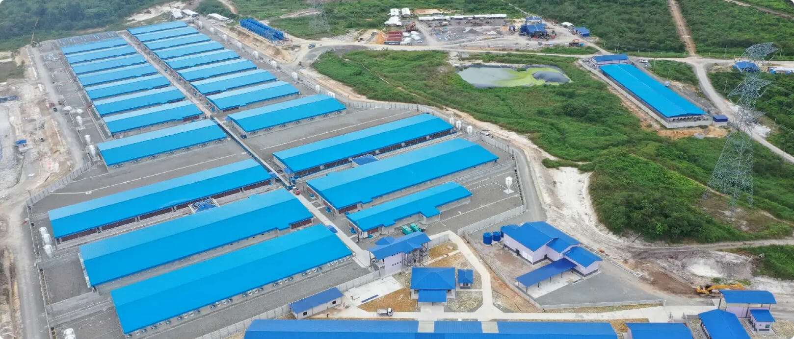Proyecto de granja de 2.000 cerdas en Malasia