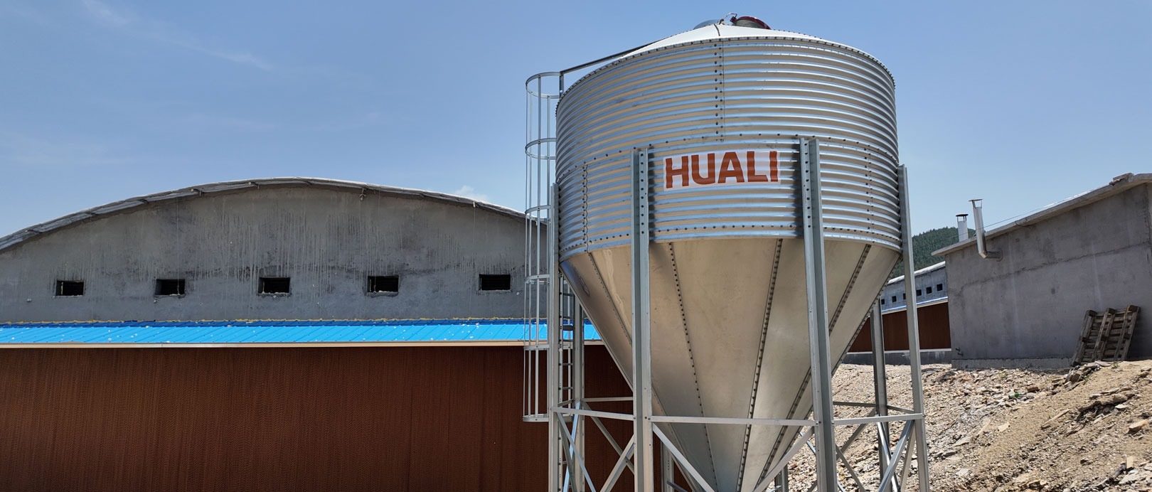Proyecto de cr&iacute;a de patos en jaulas para carne en Shandong