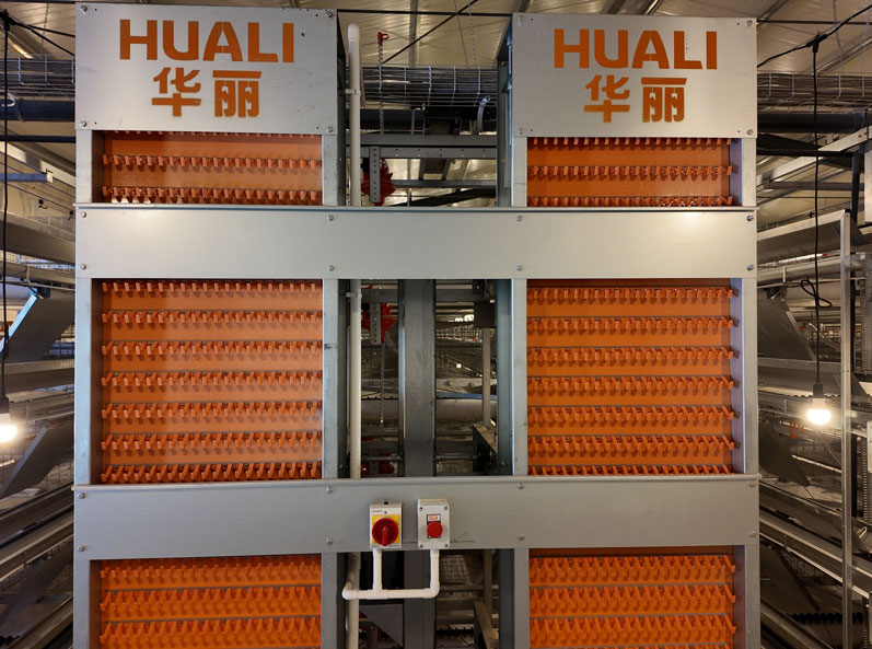 Proyecto de cultivo en jaulas de ponedoras TianYuan