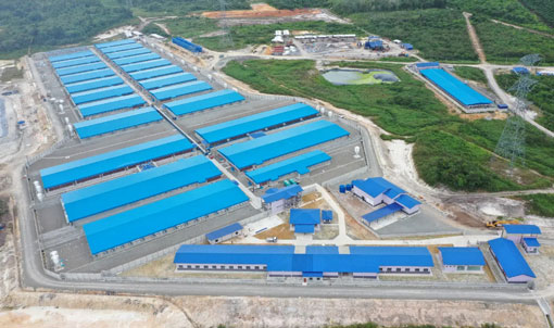 Proyecto de granja de 2000 cerdas en Malasia