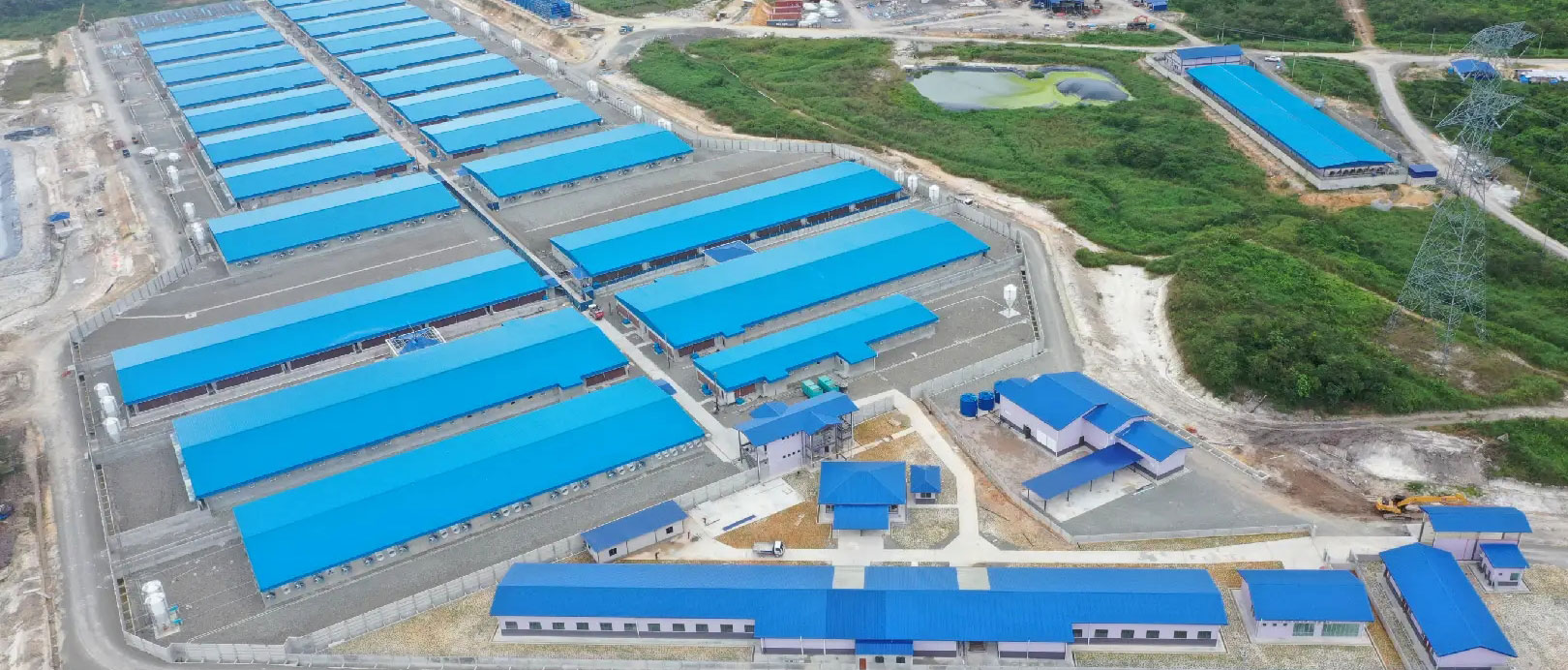 Proyecto de granja de 2000 cerdas en Malasia