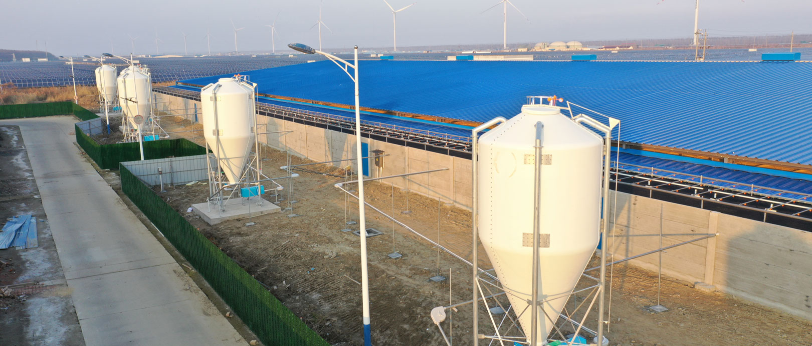 Proyecto de granja de engorde COFCO de Dongtai, Jiangsu