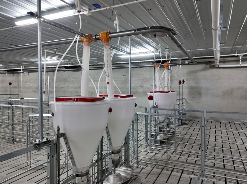 Proyecto de granja de engorde COFCO de Dongtai, Jiangsu